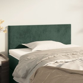 Cabecero de terciopelo verde oscuro 80x5x78/88 cm de vidaXL, Cabeceros y pies de cama - Ref: Foro24-345741, Precio: 36,32 €, ...