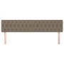 Cabeceros 2 unidades de tela gris taupe 90x7x78/88 cm de vidaXL, Cabeceros y pies de cama - Ref: Foro24-346372, Precio: 89,49...