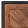 Mesa de centro de madera maciza de acacia y MDF 90x50x40 cm en Mesas de centro | Comprar online en Foru.es