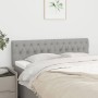 Cabeceros 2 unidades tela gris claro 72x7x78/88 cm de vidaXL, Cabeceros y pies de cama - Ref: Foro24-346340, Precio: 59,22 €,...