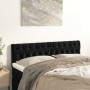 Cabeceros 2 unidades terciopelo negro 72x7x78/88 cm de vidaXL, Cabeceros y pies de cama - Ref: Foro24-346350, Precio: 79,23 €...