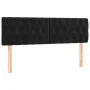Headboards 2 units black velvet 72x7x78/88 cm by vidaXL, Headboards and footboards - Ref: Foro24-346350, Price: 77,85 €, Disc...
