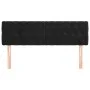 Headboards 2 units black velvet 72x7x78/88 cm by vidaXL, Headboards and footboards - Ref: Foro24-346350, Price: 77,85 €, Disc...