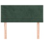 Cabecero de terciopelo verde oscuro 80x5x78/88 cm de vidaXL, Cabeceros y pies de cama - Ref: Foro24-346113, Precio: 30,04 €, ...