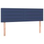 Cabeceros 2 unidades tela azul 72x5x78/88 cm de vidaXL, Cabeceros y pies de cama - Ref: Foro24-346150, Precio: 62,65 €, Descu...