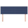 Cabeceros 2 unidades tela azul 72x5x78/88 cm de vidaXL, Cabeceros y pies de cama - Ref: Foro24-346150, Precio: 62,65 €, Descu...