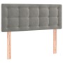 Cabecero de terciopelo gris claro 80x5x78/88 cm de vidaXL, Cabeceros y pies de cama - Ref: Foro24-346410, Precio: 30,96 €, De...