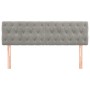 Cabeceros 2 unidades terciopelo gris claro 72x7x78/88 cm de vidaXL, Cabeceros y pies de cama - Ref: Foro24-346348, Precio: 64...