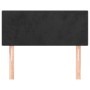 Cabecero de terciopelo negro 80x5x78/88 cm de vidaXL, Cabeceros y pies de cama - Ref: Foro24-345740, Precio: 33,96 €, Descuen...