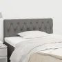 Cabecero de tela gris oscuro 90x7x78/88 cm de vidaXL, Cabeceros y pies de cama - Ref: Foro24-346313, Precio: 39,64 €, Descuen...