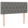 Cabecero de tela gris oscuro 90x7x78/88 cm de vidaXL, Cabeceros y pies de cama - Ref: Foro24-346313, Precio: 40,03 €, Descuen...