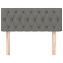 Cabecero de tela gris oscuro 90x7x78/88 cm de vidaXL, Cabeceros y pies de cama - Ref: Foro24-346313, Precio: 40,03 €, Descuen...