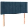 Dunkelblaues Samtkopfteil 80x5x78/88 cm von vidaXL, Kopf- und Fußteile - Ref: Foro24-346212, Preis: 30,58 €, Rabatt: %