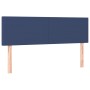 Cabeceros 2 unidades tela azul 72x5x78/88 cm de vidaXL, Cabeceros y pies de cama - Ref: Foro24-345790, Precio: 59,05 €, Descu...