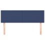Cabeceros 2 unidades tela azul 72x5x78/88 cm de vidaXL, Cabeceros y pies de cama - Ref: Foro24-345790, Precio: 59,05 €, Descu...