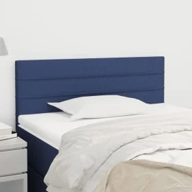 Blue fabric headboard 80x5x78/88 cm by vidaXL, Headboards and footboards - Ref: Foro24-346108, Price: 37,01 €, Discount: %