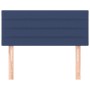 Cabecero de tela azul 80x5x78/88 cm de vidaXL, Cabeceros y pies de cama - Ref: Foro24-346108, Precio: 37,57 €, Descuento: %