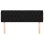 Cabeceros 2 unidades tela negro 80x7x78/88 cm de vidaXL, Cabeceros y pies de cama - Ref: Foro24-346356, Precio: 71,12 €, Desc...