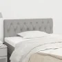 Cabecero de tela gris claro 90x7x78/88 cm de vidaXL, Cabeceros y pies de cama - Ref: Foro24-346312, Precio: 46,15 €, Descuent...