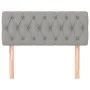 Cabecero de tela gris claro 90x7x78/88 cm de vidaXL, Cabeceros y pies de cama - Ref: Foro24-346312, Precio: 46,15 €, Descuent...