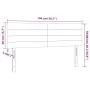 Headboards 2 units dark gray fabric 72x5x78/88 cm by vidaXL, Headboards and footboards - Ref: Foro24-346145, Price: 51,50 €, ...