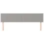 Kopfteile 2 Einheiten aus hellgrauem Stoff 100x5x78/88 cm von vidaXL, Kopf- und Fußteile - Ref: Foro24-345844, Preis: 59,05 €...