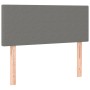 Cabecero de tela gris oscuro 100x5x78/88 cm de vidaXL, Cabeceros y pies de cama - Ref: Foro24-345765, Precio: 40,68 €, Descue...