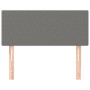 Cabecero de tela gris oscuro 100x5x78/88 cm de vidaXL, Cabeceros y pies de cama - Ref: Foro24-345765, Precio: 40,68 €, Descue...