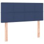 Cabecero de tela azul 100x5x78/88 cm de vidaXL, Cabeceros y pies de cama - Ref: Foro24-346038, Precio: 41,66 €, Descuento: %