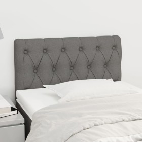 Cabecero de tela gris oscuro 80x7x78/88 cm de vidaXL, Cabeceros y pies de cama - Ref: Foro24-346299, Precio: 38,27 €, Descuen...