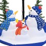 Árbol de Navidad con nieve con base de paraguas PVC azul 170 cm en Decoración Festiva y Estacional | Comprar online en Foru.es