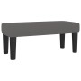 Banco de cuero sintético gris 70x30x30 cm de vidaXL, Bancos - Ref: Foro24-346636, Precio: 36,59 €, Descuento: %