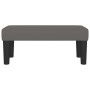 Banco de cuero sintético gris 70x30x30 cm de vidaXL, Bancos - Ref: Foro24-346636, Precio: 36,59 €, Descuento: %