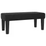Banco de cuero sintético negro 70x30x30 cm de vidaXL, Bancos - Ref: Foro24-346632, Precio: 41,15 €, Descuento: %