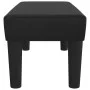 Banco de cuero sintético negro 70x30x30 cm de vidaXL, Bancos - Ref: Foro24-346632, Precio: 41,15 €, Descuento: %