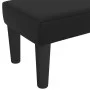Banco de cuero sintético negro 70x30x30 cm de vidaXL, Bancos - Ref: Foro24-346632, Precio: 41,15 €, Descuento: %
