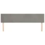 Headboards 2 units of light gray velvet 80x5x78/88 cm by vidaXL, Headboards and footboards - Ref: Foro24-345818, Price: 54,01...