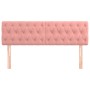 Cabeceros 2 unidades de terciopelo rosa 72x7x78/88 cm de vidaXL, Cabeceros y pies de cama - Ref: Foro24-346353, Precio: 87,05...