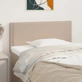 Kopfteil aus Cappuccino-Kunstleder, 100 x 5 x 78/88 cm von vidaXL, Kopf- und Fußteile - Ref: Foro24-345917, Preis: 33,20 €, R...
