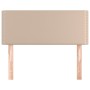 Cabecero de cuero sintético color capuchino 100x5x78/88 cm de vidaXL, Cabeceros y pies de cama - Ref: Foro24-345917, Precio: ...