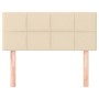 Cabecero de tela color crema 100x5x78/88 cm de vidaXL, Cabeceros y pies de cama - Ref: Foro24-346037, Precio: 41,48 €, Descue...