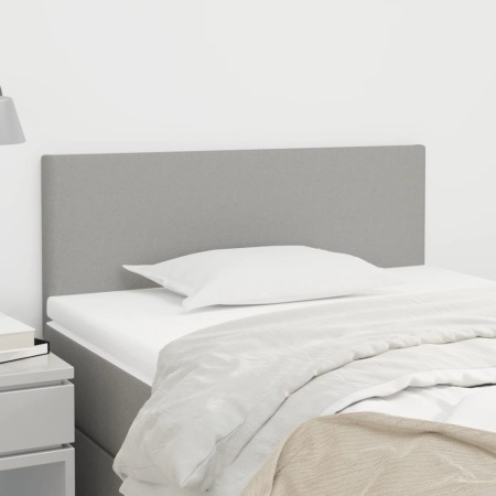 Cabecero de tela gris claro 90x5x78/88 cm de vidaXL, Cabeceros y pies de cama - Ref: Foro24-345744, Precio: 36,32 €, Descuent...