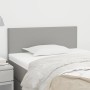 Cabecero de tela gris claro 90x5x78/88 cm de vidaXL, Cabeceros y pies de cama - Ref: Foro24-345744, Precio: 36,32 €, Descuent...