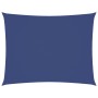 Toldo de vela rectangular de tela oxford azul 6x8 m en Sombrillas | Comprar online en Foru.es