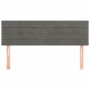 Cabeceros 2 unidades terciopelo gris oscuro 72x5x78/88 cm de vidaXL, Cabeceros y pies de cama - Ref: Foro24-346153, Precio: 5...