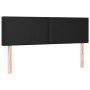 Cabeceros 2 unidades cuero sintético negro 72x5x78/88 cm de vidaXL, Cabeceros y pies de cama - Ref: Foro24-345792, Precio: 53...