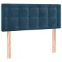 Dunkelblaues Samtkopfteil 90x5x78/88 cm von vidaXL, Kopf- und Fußteile - Ref: Foro24-346434, Preis: 40,00 €, Rabatt: %