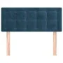 Dunkelblaues Samtkopfteil 90x5x78/88 cm von vidaXL, Kopf- und Fußteile - Ref: Foro24-346434, Preis: 40,00 €, Rabatt: %
