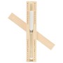 Higrotermógrafo y reloj de arena para sauna 2 en 1 madera pino de vidaXL, Accesorios de sauna - Ref: Foro24-51686, Precio: 32...