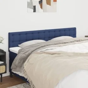 Headboards 2 units of blue fabric 90x5x78/88 cm by vidaXL, Headboards and footboards - Ref: Foro24-346502, Price: 64,65 €, Di...
